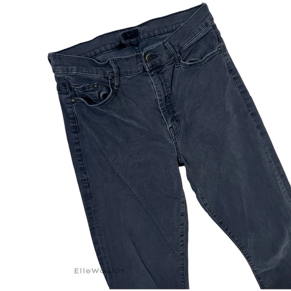 MOTHER $198 The Weekender Jeans Charcoal Gray Black Size 32, US Size 12 - Picture 3 of 7